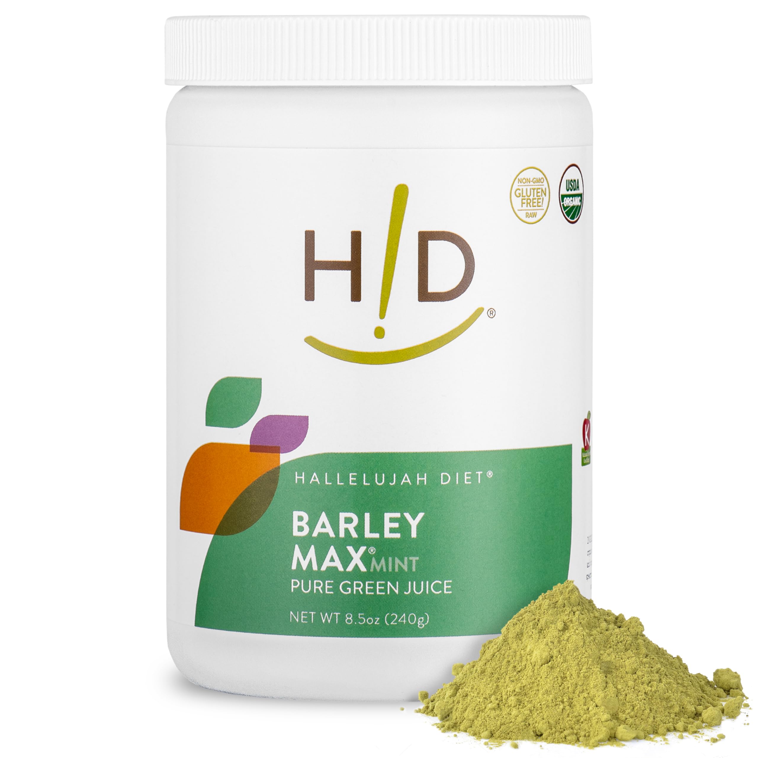 Amazon.com: Hallelujah Diet Barley Max Mint Pure Green Juice